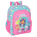 Safta Mochila Confetti La Casa de Muñecas de Gabby 38cm adaptable