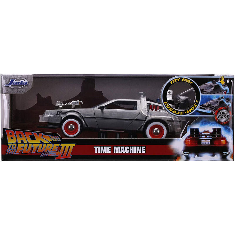 Regreso al Futuro Coche DeLorean Parte 3 Jada Toys