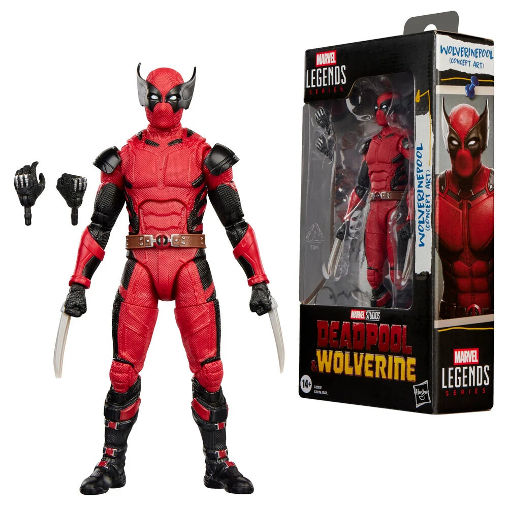 Hasbro Figura Wolverinepool Concept Art Deadpool & Wolrerine Marvel 15cm