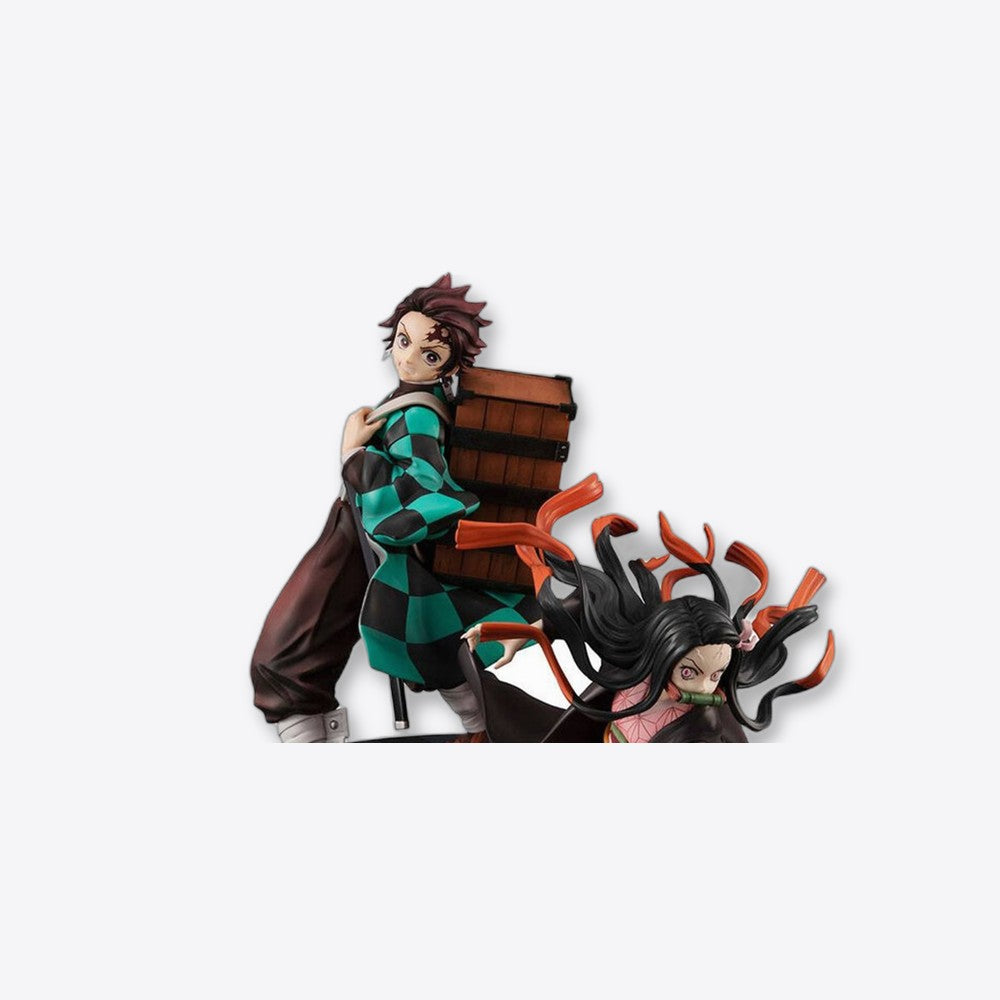 Figura megahouse serie g.e.m. demon slayer kimetsu no yaiba kamado brother & sis (imagen 3 de 6)