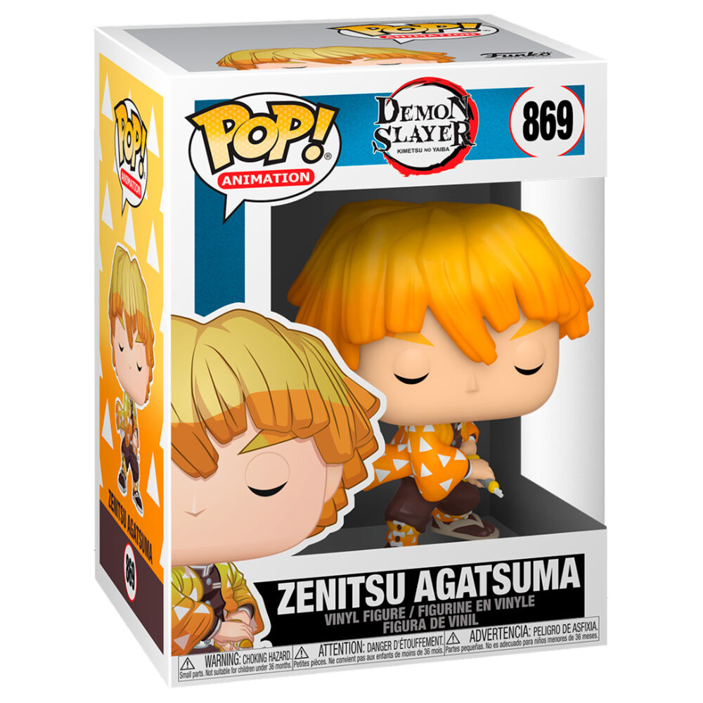 Figura POP Kimetsu No Yaiba Demon Slayer Zenitsu Agatsuma | Funko
