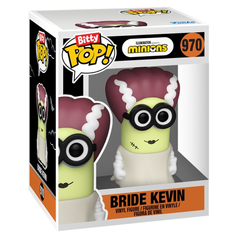Minions Blister 2 Bitty POP Kevin y Minion Eye Funko