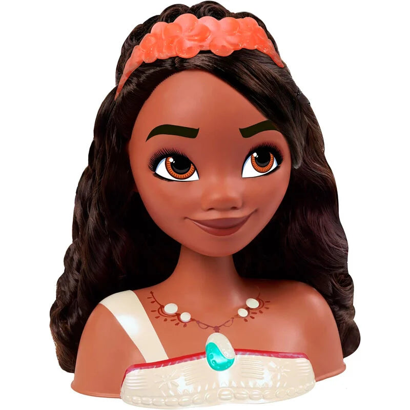 Just Play Busto peinados Vaiana Moana 2 Disney (imagen 3 de 7)