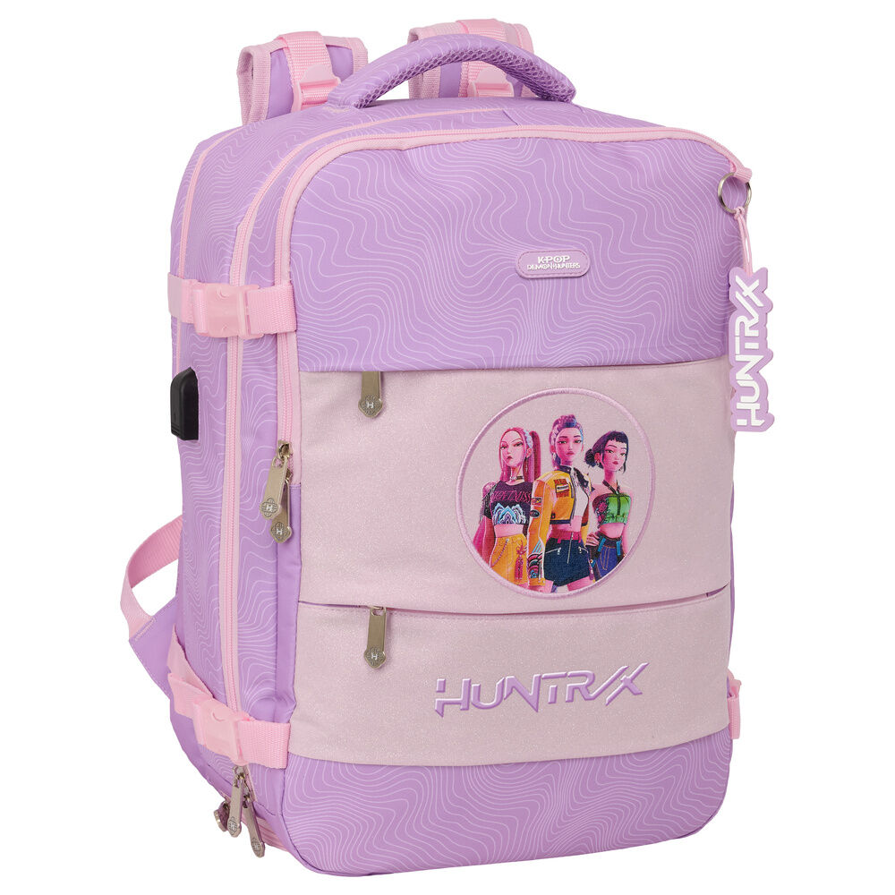 Safta Mochila viaje cabina Iconic Kpop Demon Hunters 44cm