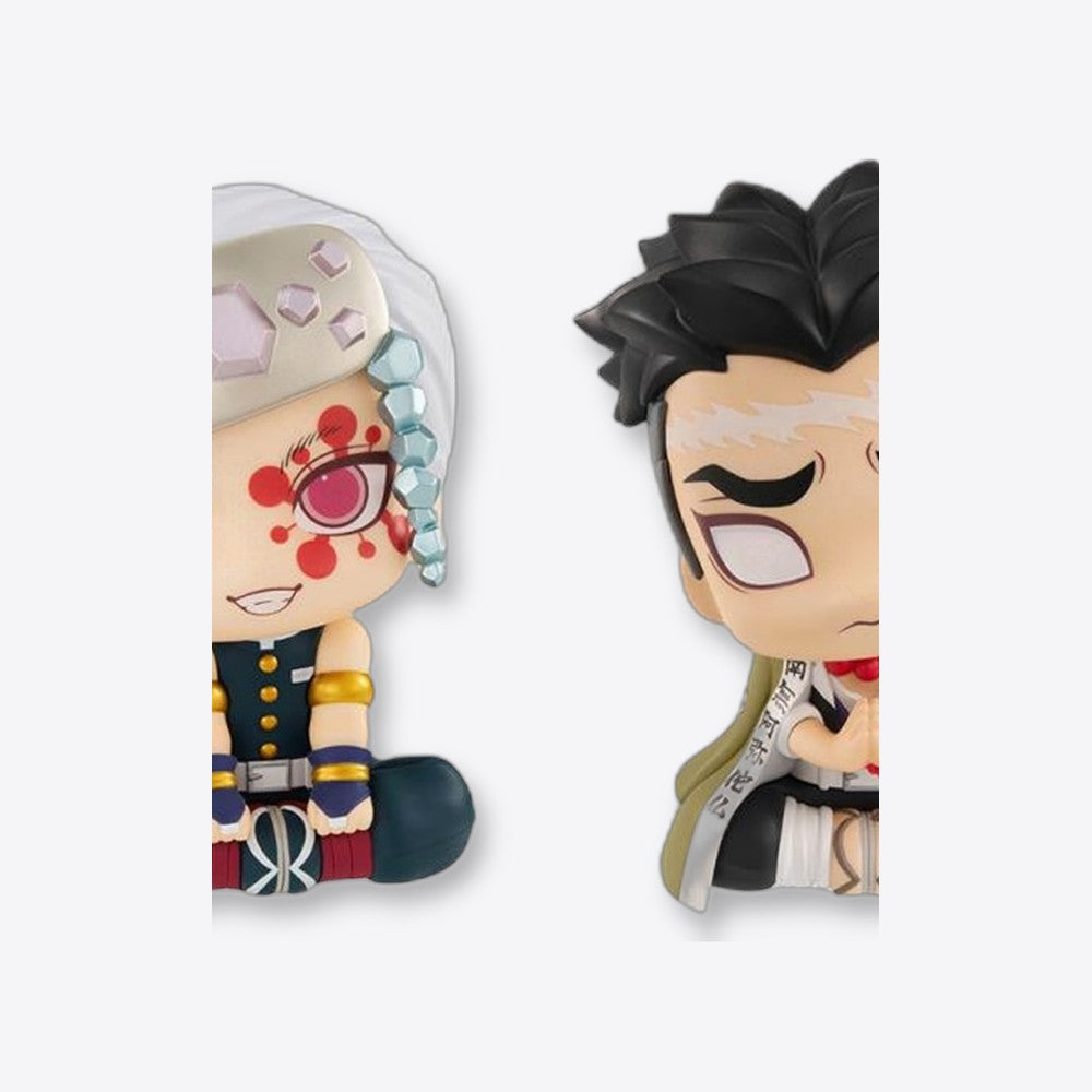 Pack 2 figuras megahouse demon slayer kimetsu no yaiba gyomei uzui (imagen 5 de 6)