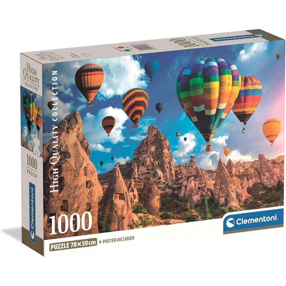 Puzzle Globos Capadocia 1000 Piezas High Quality Viajes