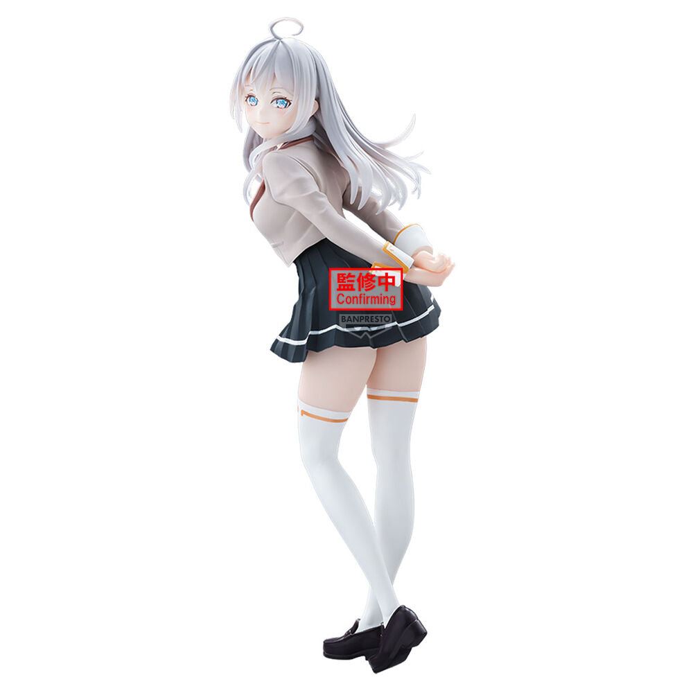 Banpresto Figura Alya School Uniform Glitter & Glamorous Alya Something Hides Her Feelings in Russian 23cm (imagen 4 de 5)