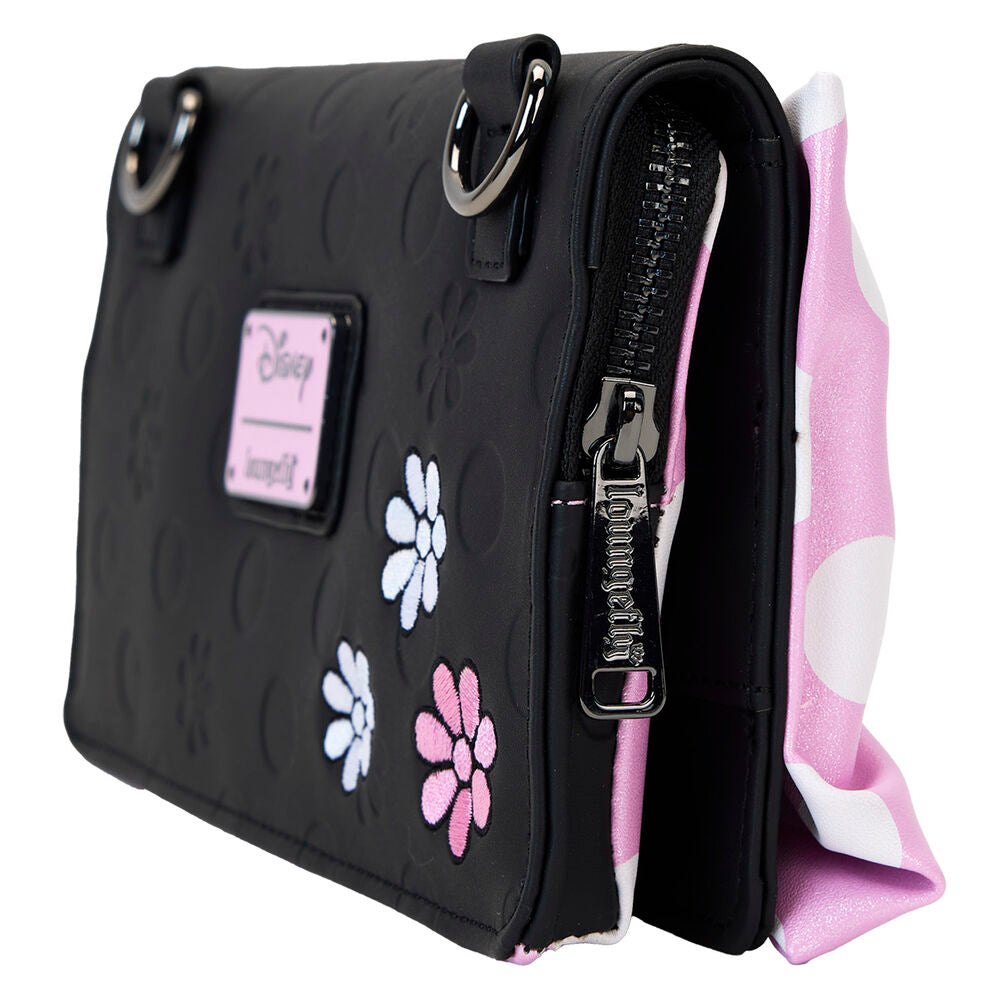 Bolso bandolera Floral Rock the Dots Minnie Disney Loungefly (imagen 5 de 10)