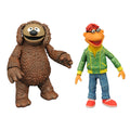 Set de 2 figuras diamond select toys the muppets los teleñecos scooter and rowlf