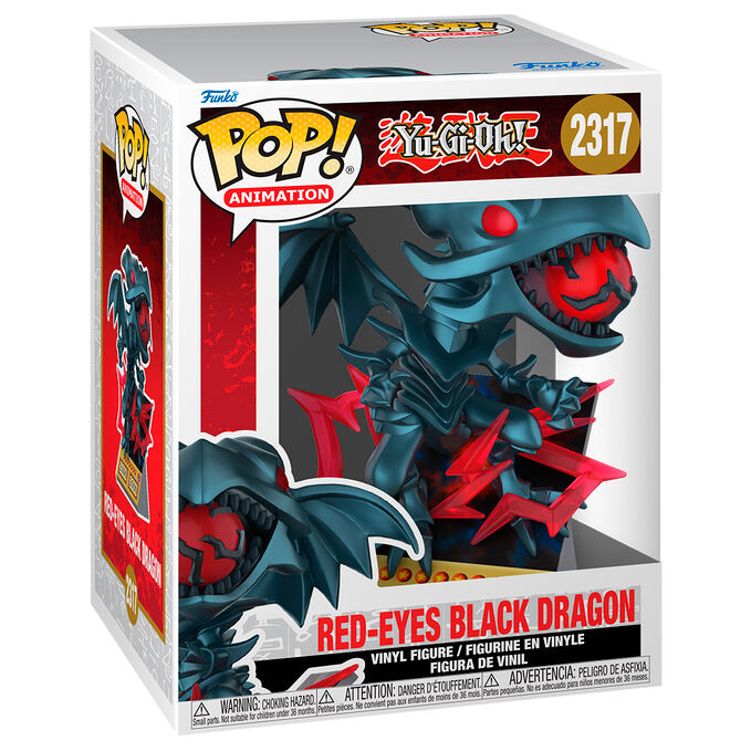 Yu-Gi-Oh! Figura POP Premium Red-Eyes Black Dragon Funko