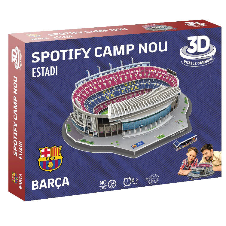 FC Barcelona - Puzzle 3D Estadio Camp Nou 98 Piezas