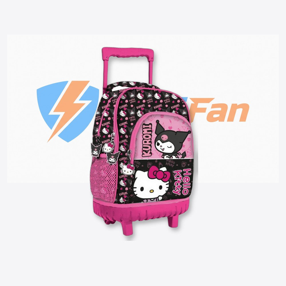 Manenti Trolley Kuromi & Hello Kitty 44cm (imagen 2 de 6)