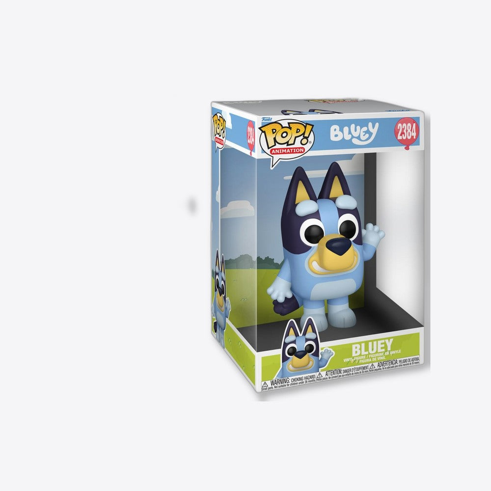 Funko Figura POP Jumbo Bluey - Bluey 25cm (imagen 5 de 6)