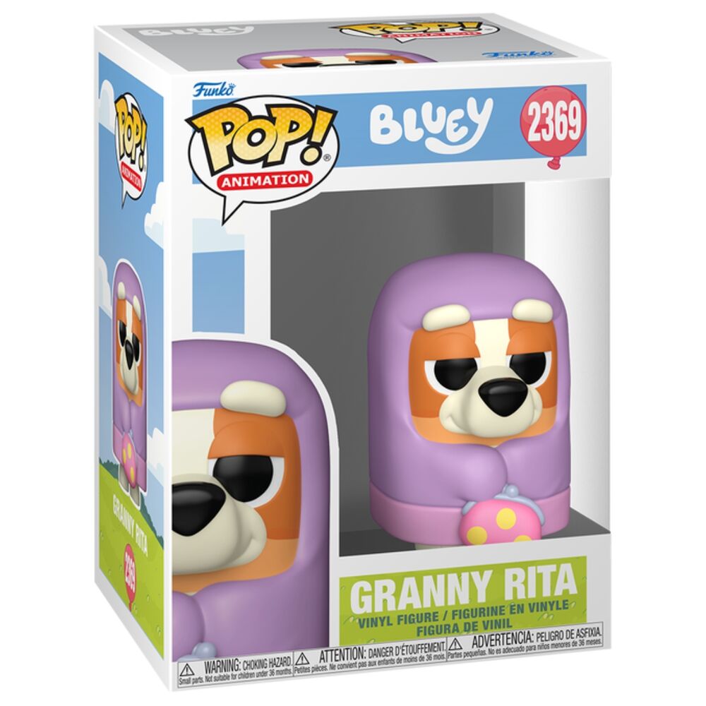 Bluey Bingo Rita - Pop Vinyls | ABC Kids