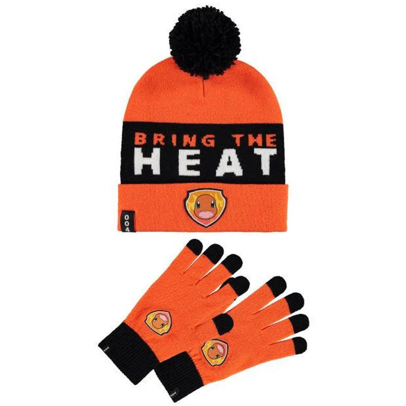 Difuzed Set gorro y guantes Charmander Pokemon