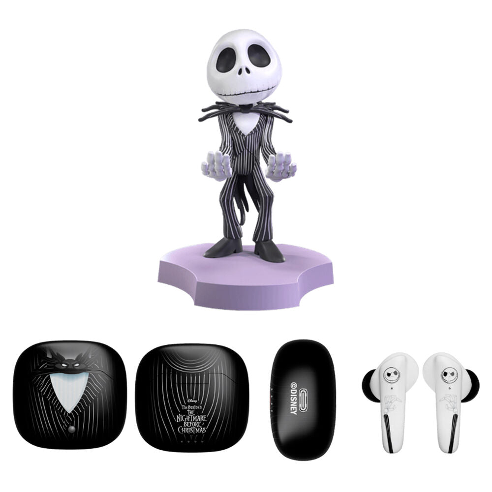 Mini Cable Guy + Auriculares Inalámbricos | Jack Pesadilla Antes de Navidad Disney