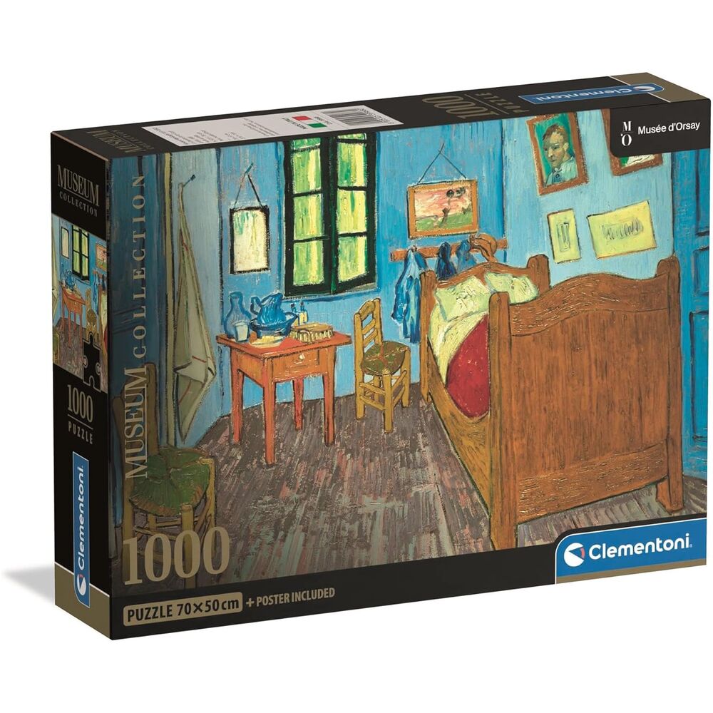 Puzzle La Habitación de Arlés Van Gogh 1000 Piezas Museo
