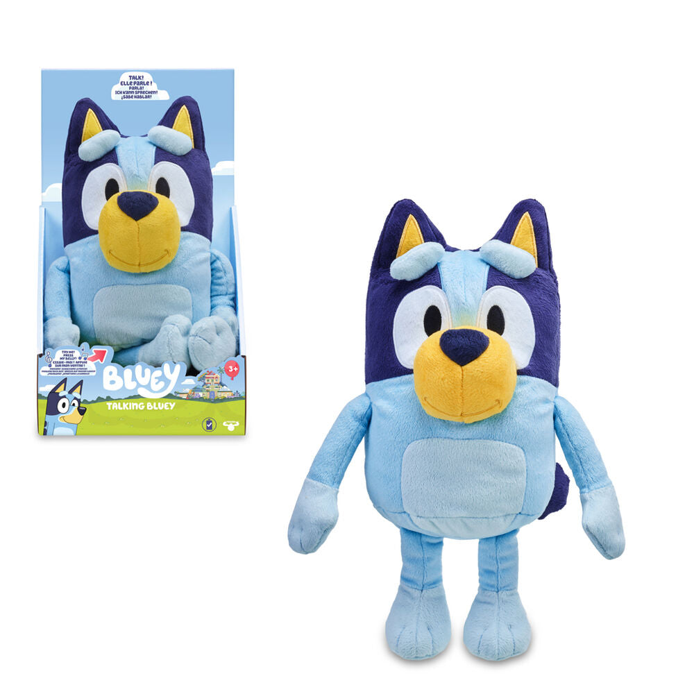 Famosa Peluche parlante Bluey 25cm