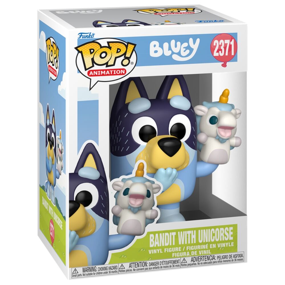 Bluey Bandit con Unicourse - Pop Vinyls | Funko | Star Wars