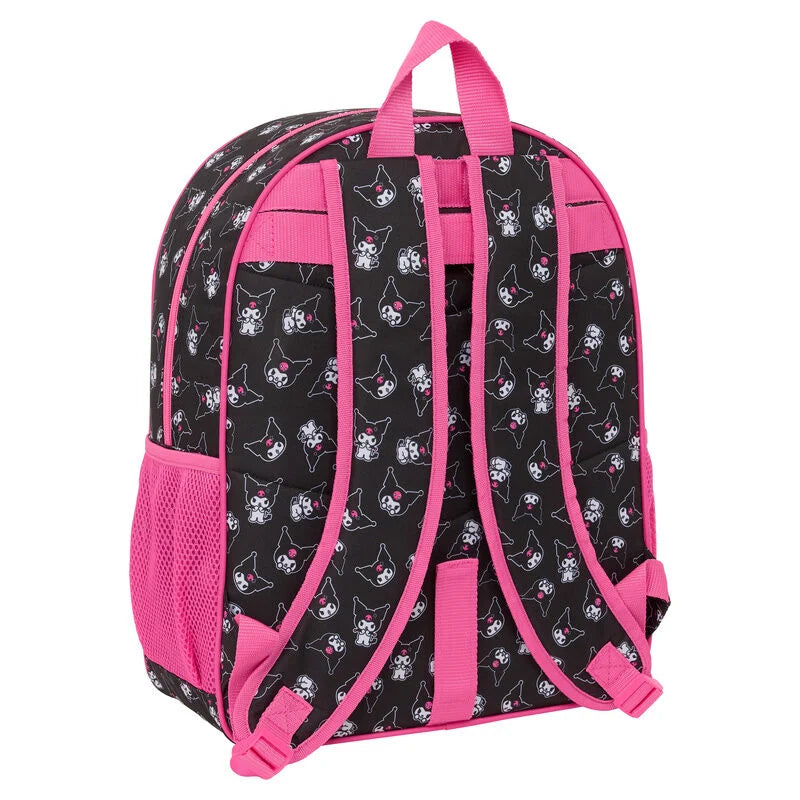 Safta Mochila Kuromi Hello Kitty adaptable 42cm (imagen 2 de 6)