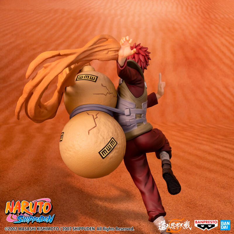 Figura Gara Banpresto F Colosseum Naruto Shippuden 12cm (imagen 4 de 5)