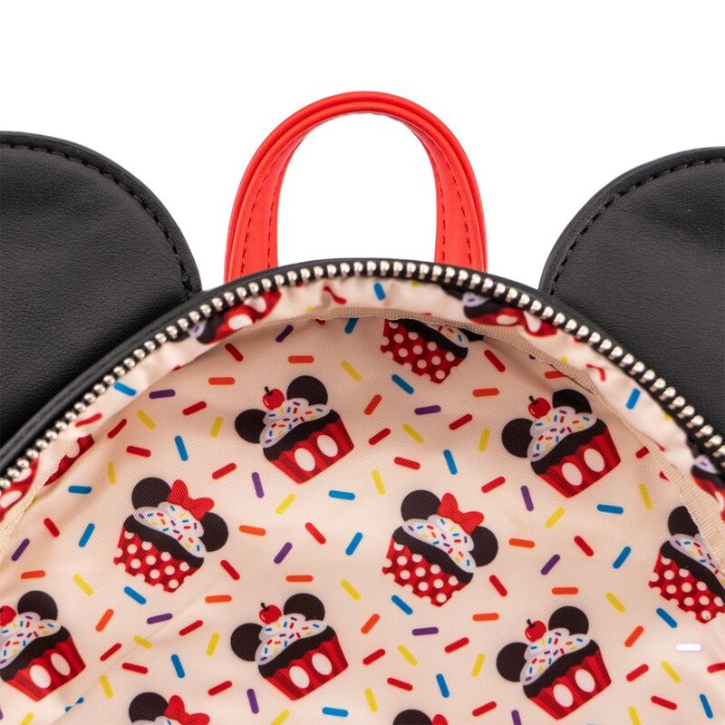 Mochila Cupcake Minnie Mouse Disney Loungefly 26cm (imagen 4 de 7)