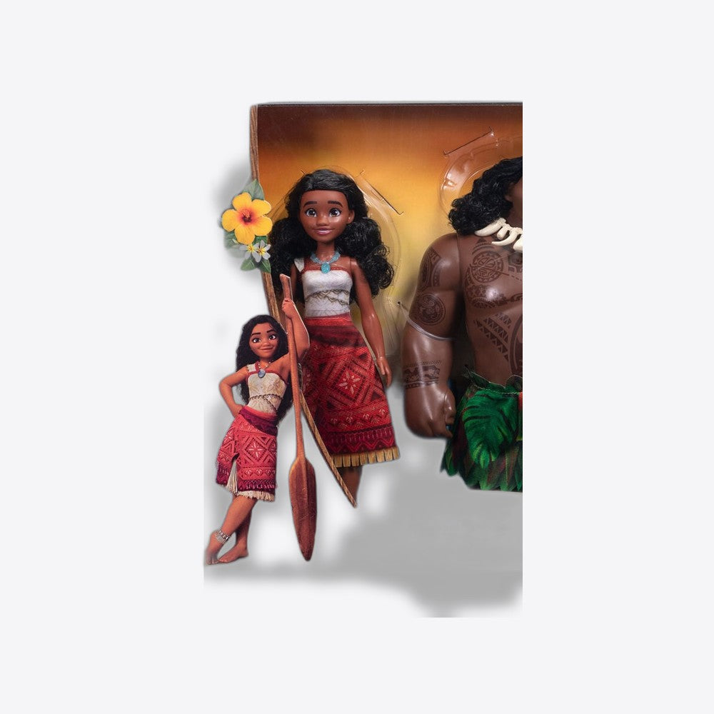 Blister 2 muñecos Vaiana & Maui Moana 2 Disney