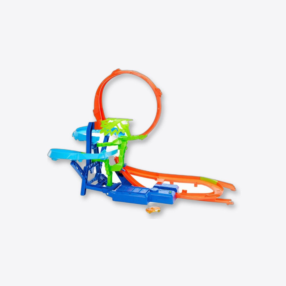 Mattel Pista coches Choque Aereo Hot Wheels Stunt Traks (imagen 6 de 6)