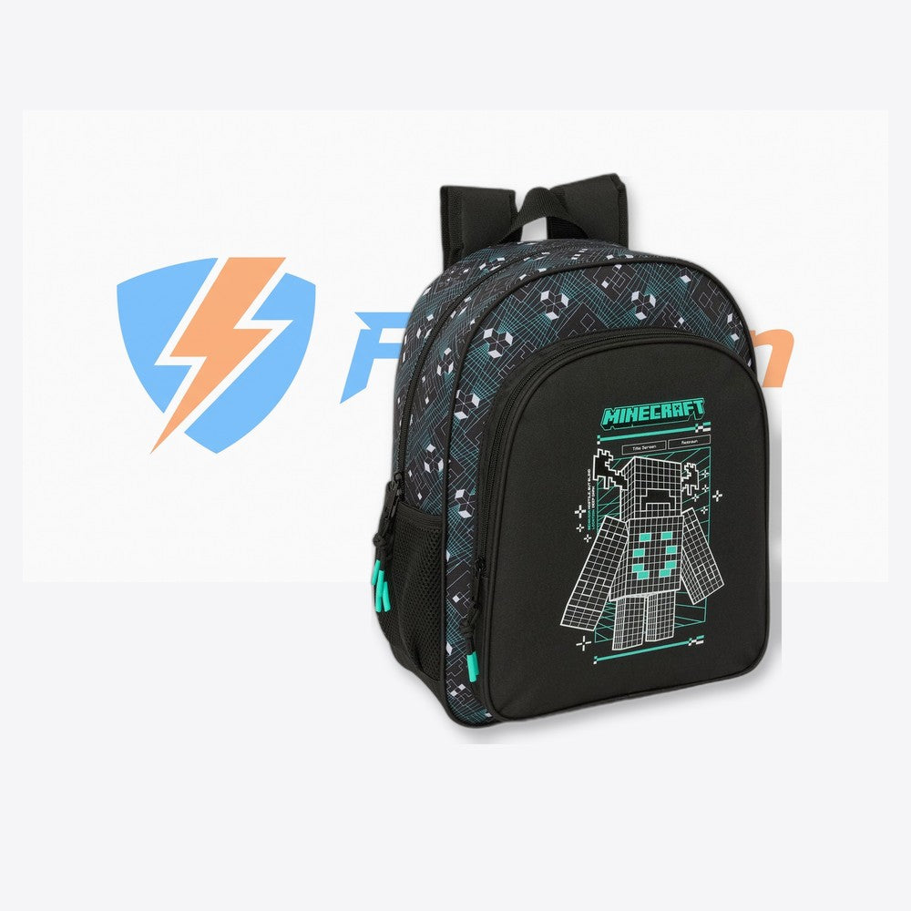Safta Mochila Screen Minecraft 38cm adaptable (imagen 6 de 6)