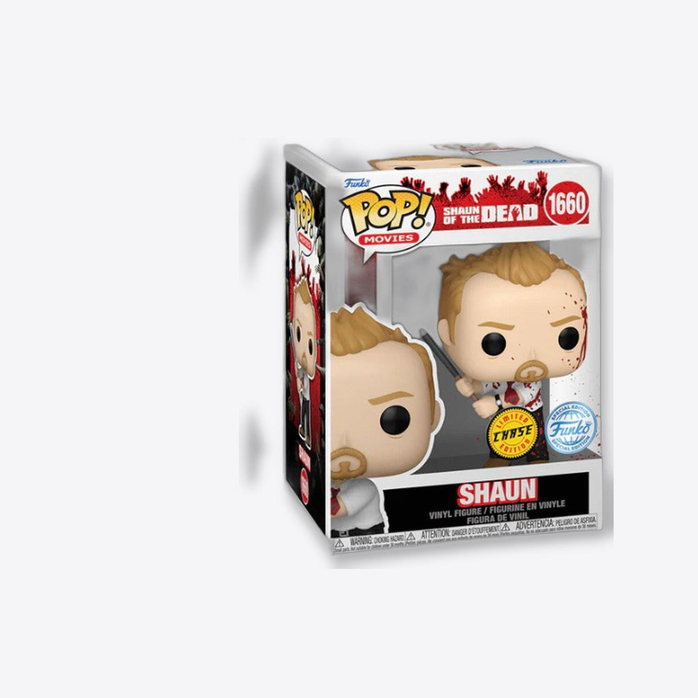 Funko Figura POP Zombies Party Shaun Exclusive Chase (imagen 5 de 6)