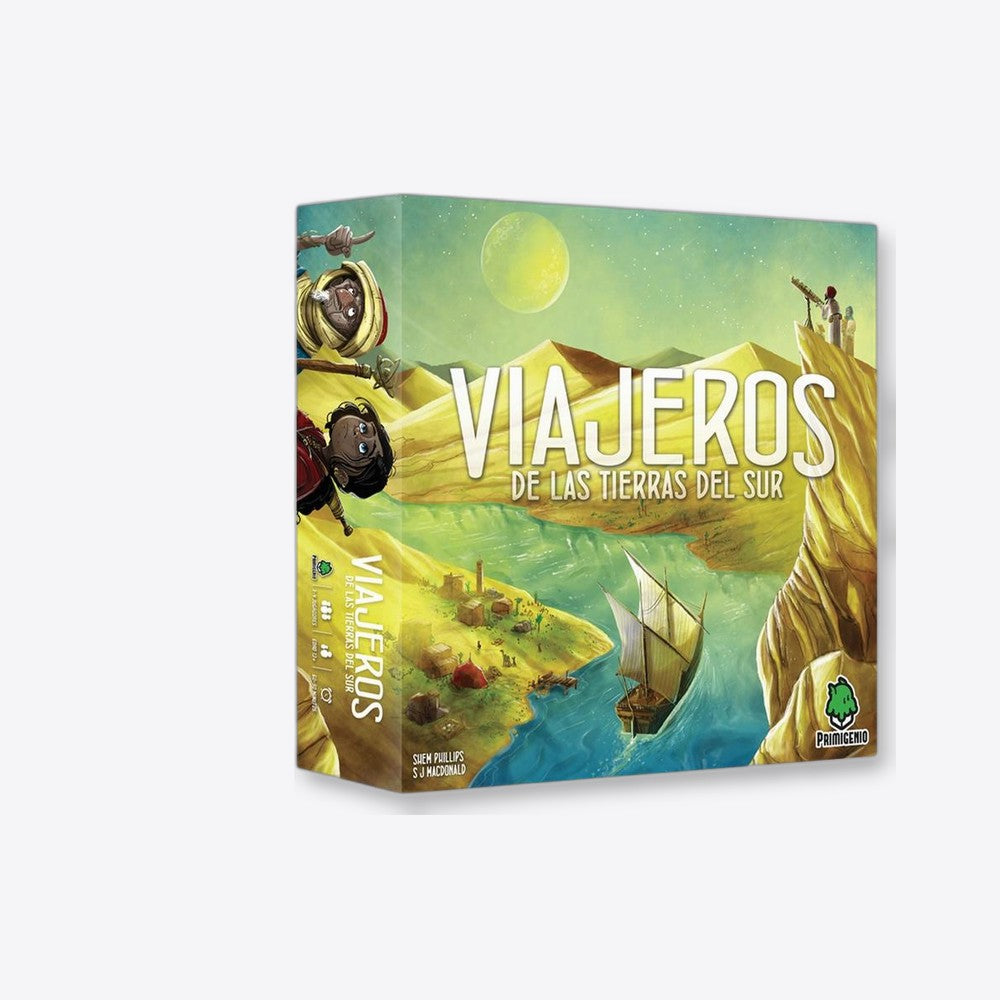 Asmodee Juego de mesa viajeros de las tierras del sur edad recomendada 12 años (imagen 4 de 6)