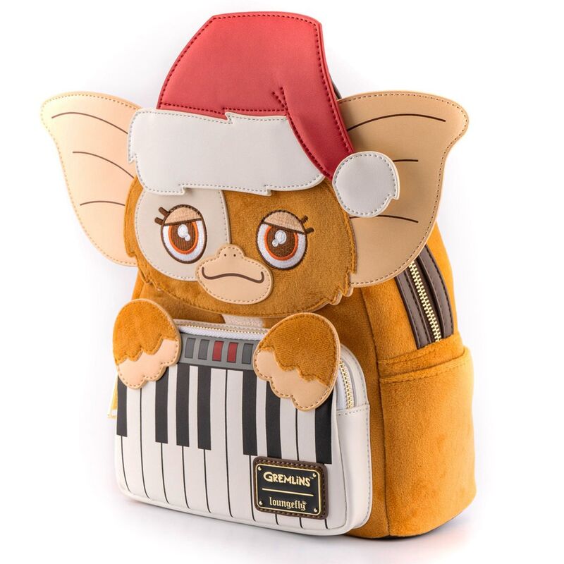 Mochila Gizmo Navidad Gremlins Loungefly 26cm (imagen 2 de 8)