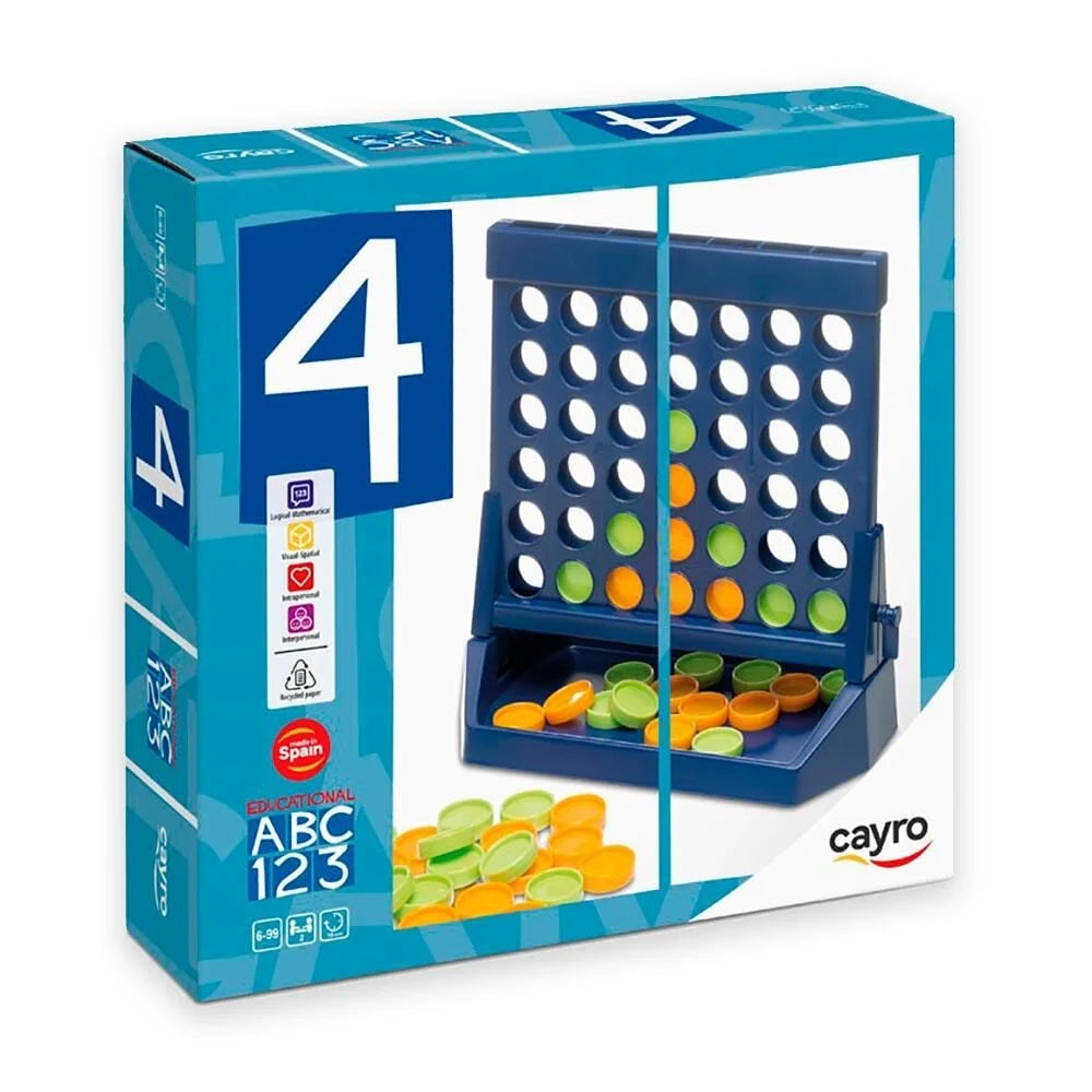 Juego de Mesa Acierta 4 Cayro Estrategia Familiar