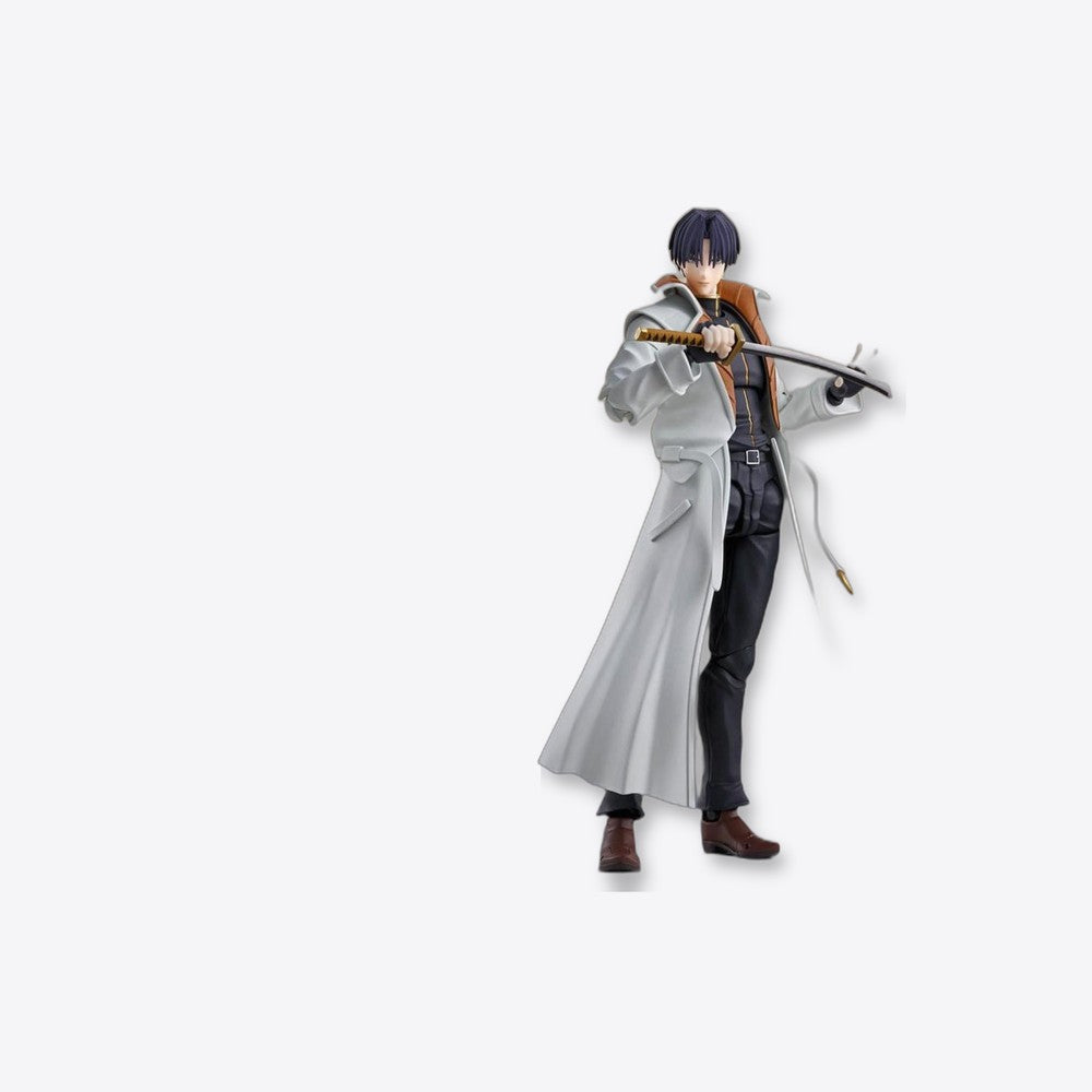 Tamashii Nations Aoshi shinomori figura 165 cm rurouni kenshin sh figuarts (imagen 4 de 6)