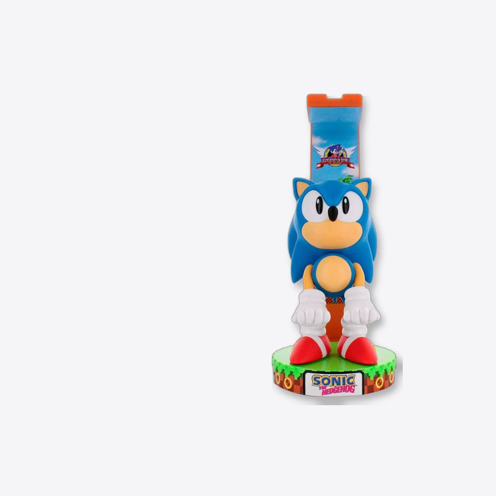 Exquisite Gaming Cable Guy Deluxe soporte sujecion figura Sonic the Hedgehog 20cm (imagen 6 de 6)