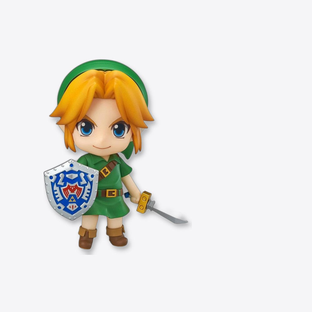 Figura good smile companyy the legend of zelda majora's mask 3d version nendoroid link 10cm (imagen 6 de 6)