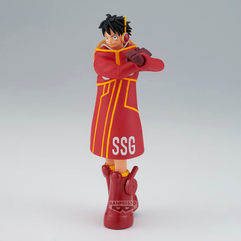 One Piece Figura Monkey D Luffy Egghead The Shukko 14cm Banpresto