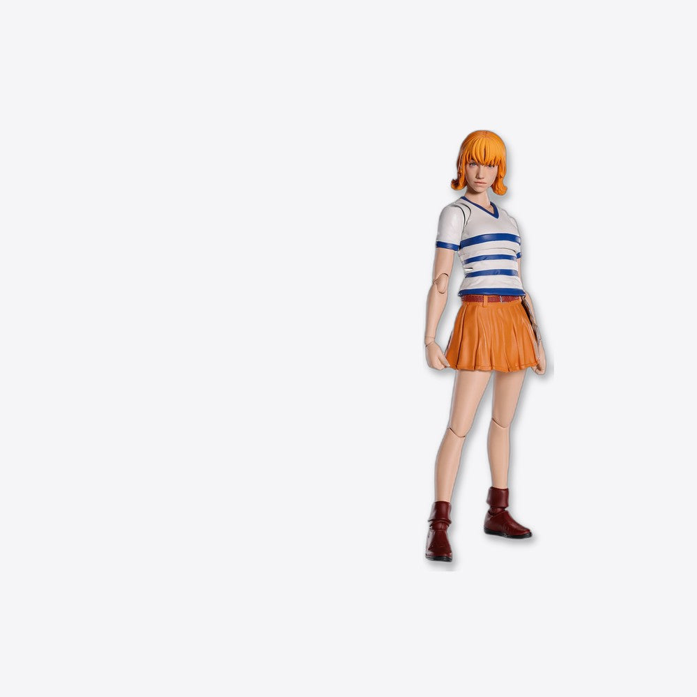 Figura tamashii nations one piece netflix series  nami fig. 15 cm sh figuarts (imagen 4 de 6)