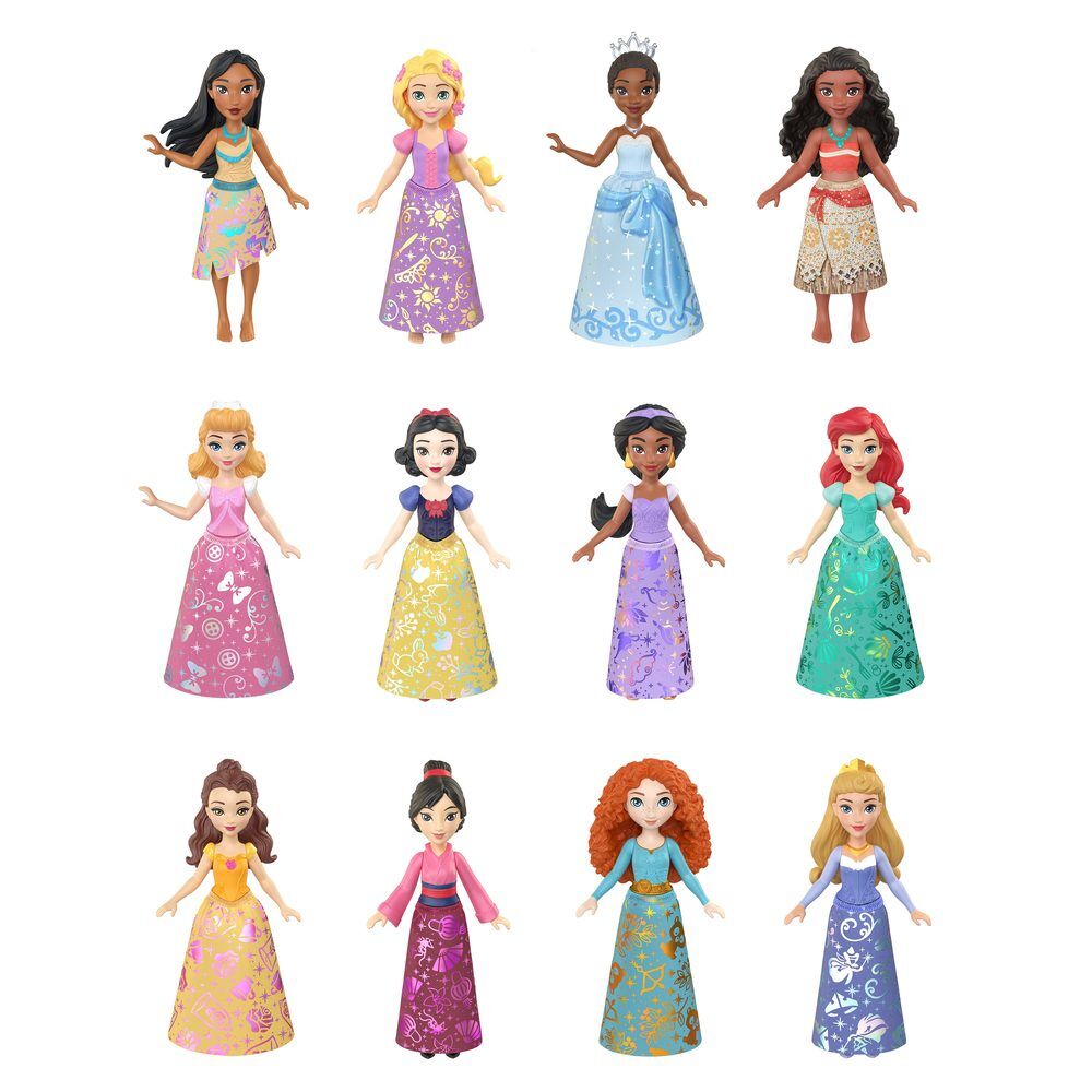 Mattel Blister 12 figuras Princesas Disney (imagen 2 de 3)