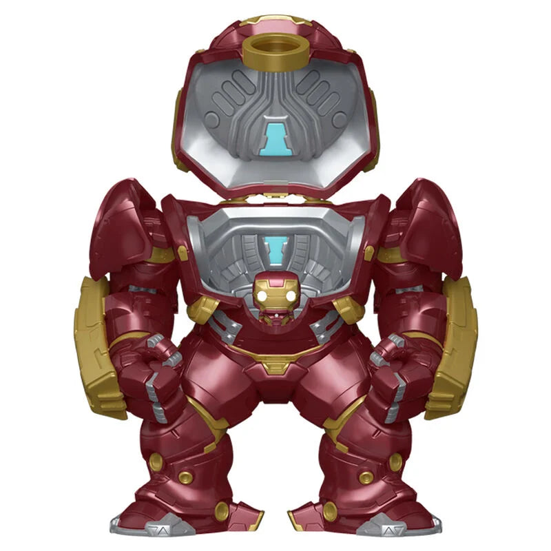 Marvel Figura Bitty Bots Hulkbuster con Iron Man Infinity Saga