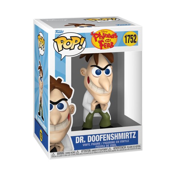 Disney Phineas y Ferb Figura POP Dr. Doofenshmirtz Funko