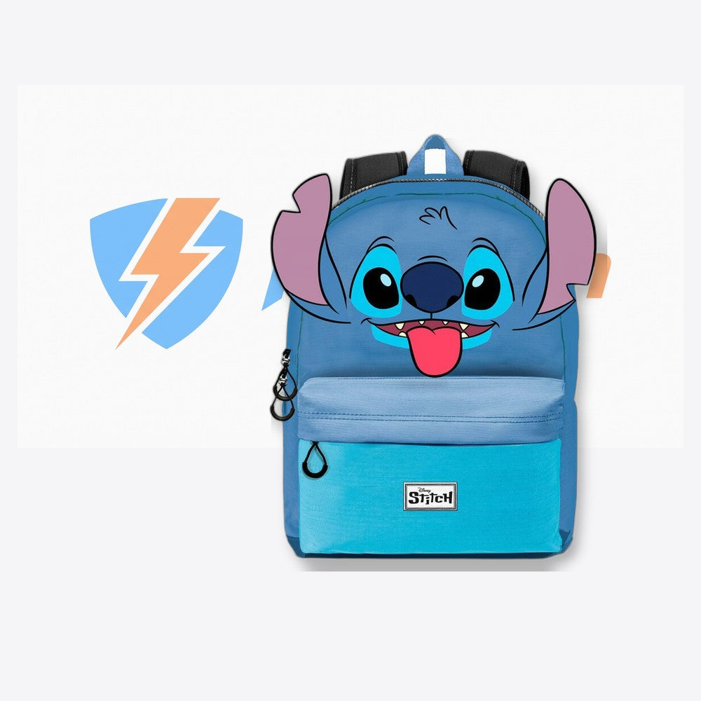 Karactermania Mochila Tongue Stitch Disney 44cm (imagen 4 de 6)
