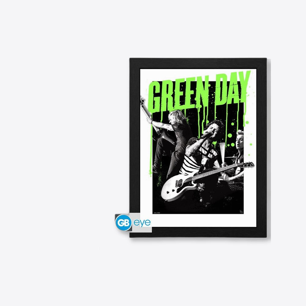 Impresion enmarcada gb eye green day live (imagen 4 de 6)