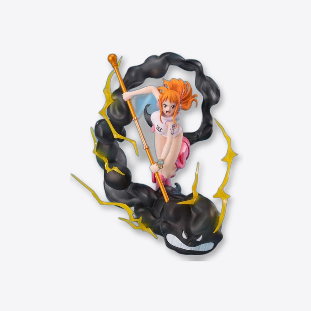 Figura tamashii nations figuarts zero one piece nami lightning blast ver. extra battle 17cm (imagen 2 de 6)