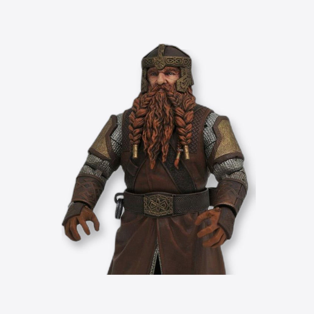 Diamond Select Toys Figura diamond collection el señor de los anillos series 1 re - run gimli 18cm (imagen 3 de 6)