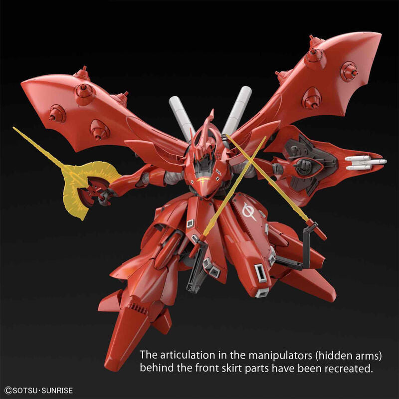 Bandai Hobby Figura Model Kit Nightingale Mobile Suit Gundam: Char s Counterattack-Beltorchika s Children (imagen 3 de 6)