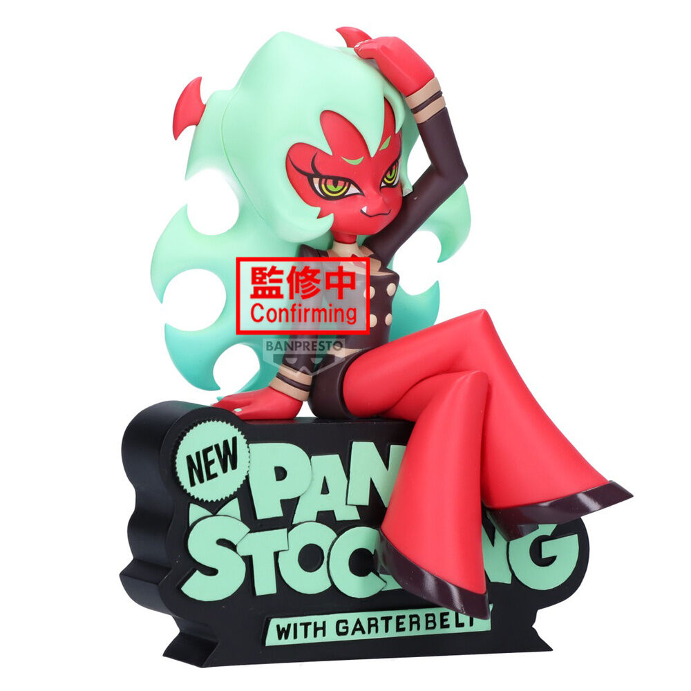 Banpresto Figura Scanty Monitor Top New Panty Stocking with Garterbelt 12cm (imagen 2 de 4)