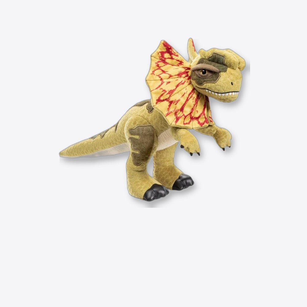 Peluche the noble collection jurassic park dilophosaurus (imagen 6 de 6)
