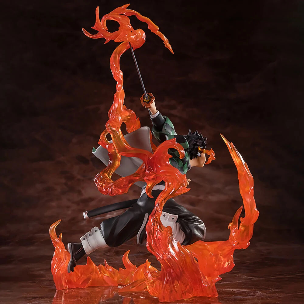 Tamashii Nations Figura Tanjiro Kamado Kyojuro Rengokus Sword Guard Demon Slayer Kimetsu no Yaiba 19,5cm (imagen 2 de 4)