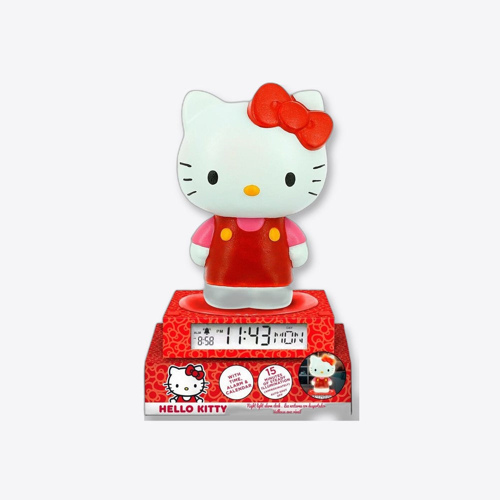 Kids Licensing Lampara 3D con despertador Hello Kitty and Friends (imagen 4 de 6)